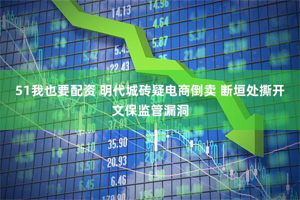 51我也要配资 明代城砖疑电商倒卖 断垣处撕开文保监管漏洞