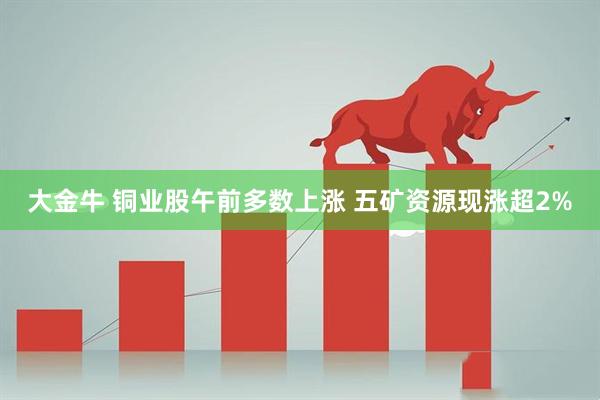 大金牛 铜业股午前多数上涨 五矿资源现涨超2%