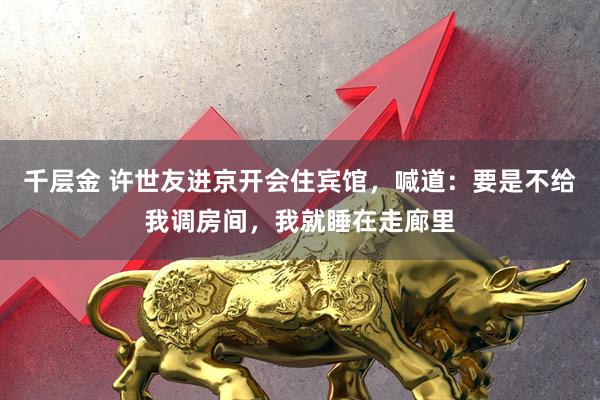 千层金 许世友进京开会住宾馆，喊道：要是不给我调房间，我就睡在走廊里
